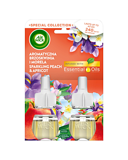 Air Wick Diffusore Elettrico Pesca Aromatica e Albicocca 2 pz