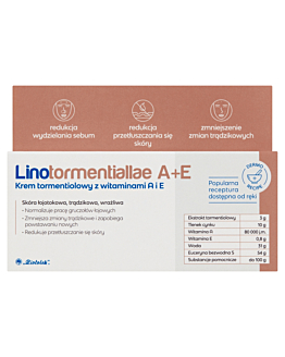 Linotormentiallae A+ E, Krem tormentiolowy z witaminami A i E