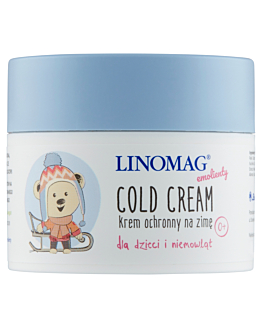 Linomag Cold Cream krem ochronny na zimę dla dzieci i niemowląt 