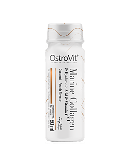 OstroVit Kolagen Morski Shot 80 ml o smaku kokosowo-brzoskwiniowym