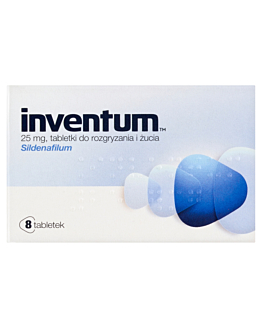 Inventum 25 mg, Tabletki do rozgryzania i żucia