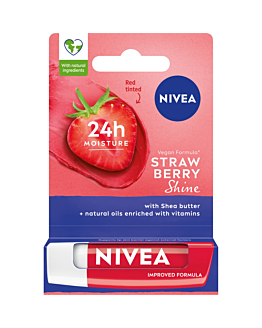 NIVEA LIP CARE Pomadka piel. Strawberry (truskaw.)