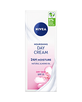 Nivea 24h Dry Sensitive Crema Nutriente Idratante Giorno, pelle secca e sensibile
