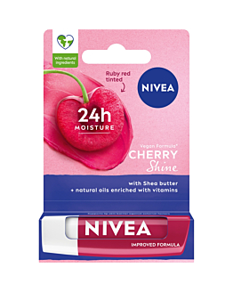 Nivea Fruity Pielęgnująca pomadka do ust, Shine Cherry