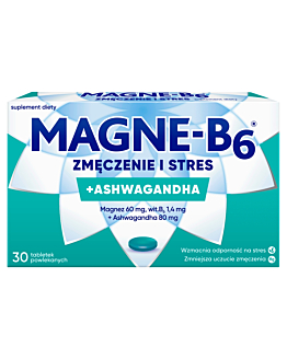 Magne-B6 Zmęczenie i Stres Tabletki, 30 szt.