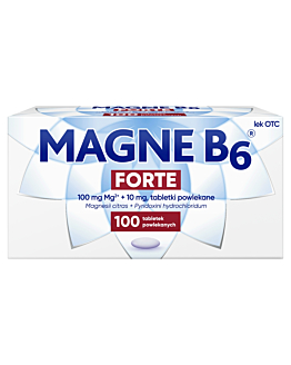 Magne B6 Forte 100mg+10mg, 100 tabl. powl.