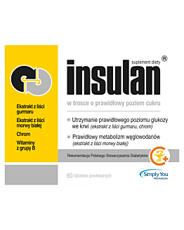 Insulan 60 Tabletek Powlekanych