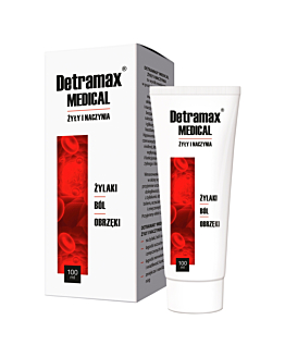 Detramax Medical Żyły i Naczynia Żel 