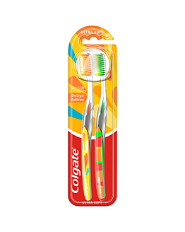 Colgate Szczoteczka do zębów Slim Soft Advanced Duopack