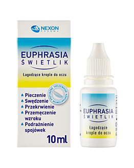 Euphrasia Świetlik, Łagodzące krople do oczu