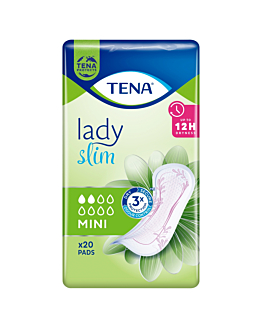 Tena Lady Slim Mini, Assorbenti per incontinenza urinaria per donne