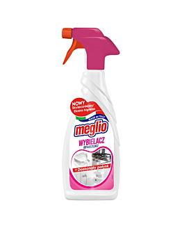 Meglio Odtłuszczacz + Wybielacz - środek w piance 650 ml 