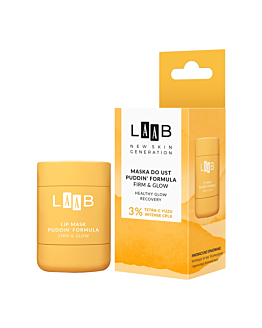 AA LAAB Tetra-C Yuzu Puddin' Formula Firm & Glow Maska do ust