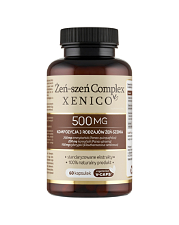 Żeń-szeń Complex Xenico® Kapsułki Wegetariańskie, Kapsułki