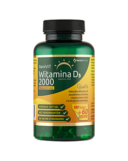 XeniVIT Witamina D 2000 240 Kapsułek