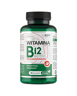 Xenico Witamina B12 Active Methylocobalamin 500mcg 90 Kapsułek