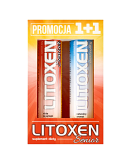 Litoxen Senior, Zestaw 20 + 20 Tabletek Musujących
