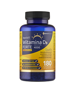 XeniVIT Witamina D Forte 180 Kapsułek