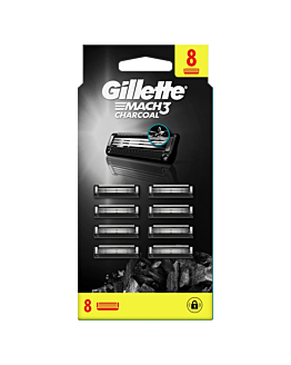 Gillette Mach3 Charcoal Wkłady 8 szt.