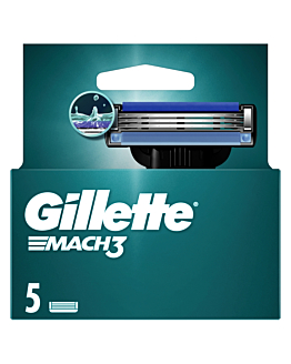 Gillette Mach3 Lame di Ricambio 5 pz
