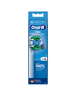 Oral-B EB20-4 Precision Końcówki do szczoteczki elektrycznej, 4 szt.