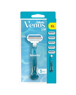 Gillette Venus Classic Rasoio Da Donna + 4 Lamette Ricambio