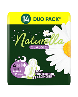 Naturella Assorbenti Classic Night Camomile Duo 14 pz