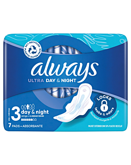 Always Ultra Night Podpaski higieniczne, 7 szt.