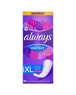 Always Dailies Salvaslip Long 40 pz