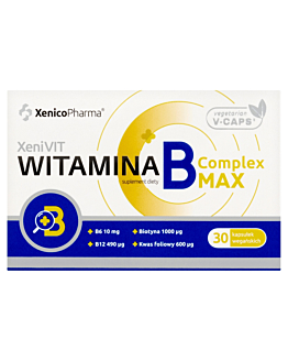 Xenivit Witamina B Complex Max, Kapsułki