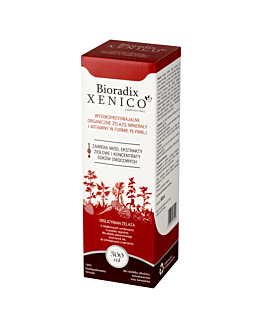 Bioradix Organiczne Żelazo Witaminy i Minerały w płynie 500ml