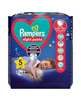 Pampers Value Pack Night Pants Pieluchomajtki (5), 22szt.