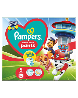 Pampers Pants Paw Patrol (5), 66 szt.