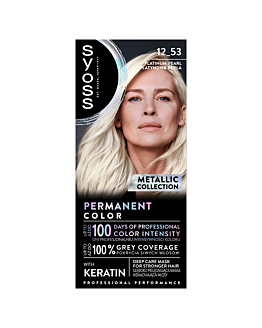 Syoss Metallic 12-53 Platinum Pearl - Farba do włosów