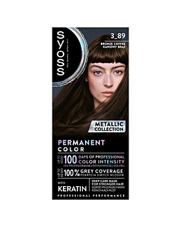 Syoss Metallic 3-89 Bronze Coffee - Farba do włosów