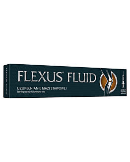 Flexus Fluid 0,01 g/ml, Roztwór hialuronianu sodu do wstrzyknięć dostawowych, Ampułkostrzykawka