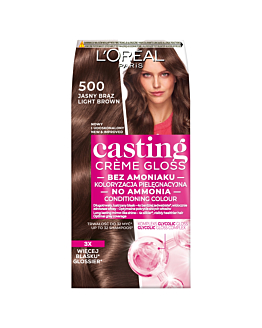 Casting Creme Gloss Farba do włosów, 500 Jasny Brąz