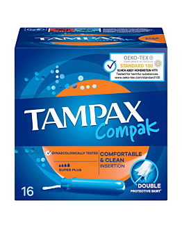 Tampax Compak Assorbenti Super Plus 16 pz