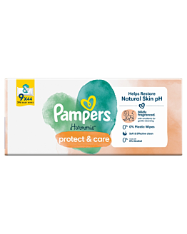 Pampers Harmonie Chusteczki Protect&Care Calendula, 9x44 szt.
