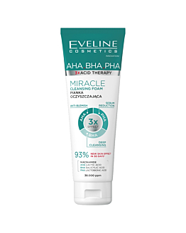 Eveline 3xAcid Therapy AHA BHA PHA Pianka do twarzy,140 ml