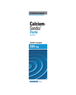 Calcium-Sandoz Forte Tabletki 