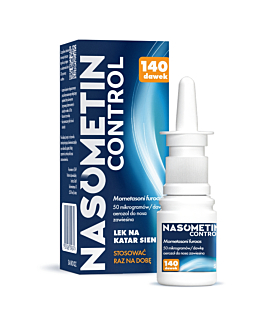 Nasometin Control Aerozol do nosa Zawiesina 50 mcg/daw., 140 dawek