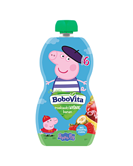 Bobovita Deser Truskawki i Wiśnie z Bananem