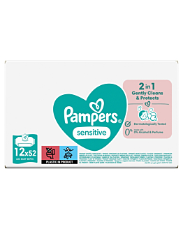 Pampers Salviette Sensitive per Bambini 624 pz