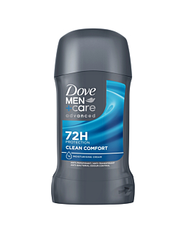 Dove Men+ Care Deo Stick Advanced Clean Comfort, Dezodorant w sztyfcie