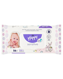 Bella Baby Happy Happy Chusteczki nasączone Sensitive