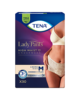 TENA Lady Pants Crème Plus Bielizna z wysokim stanem M 30 szt.
