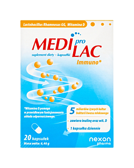 Nexon Mediprolac Immuno, kapsułki 20 szt.