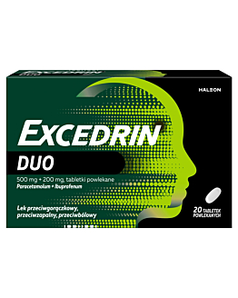 Excedrin Duo 200 mg + 500 mg Tabletki powlekane