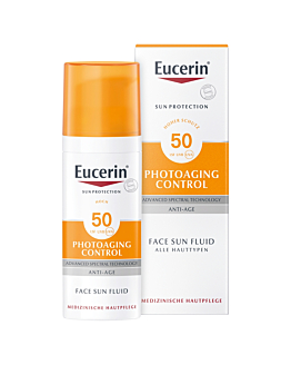 Eucerin Photoaging Control SPF50+ Fluid Ochronny przeciw Fotostarzeniu Się skóry 
